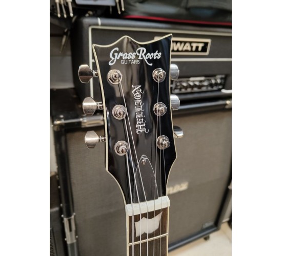 ESP Grass Roots GU-65 «The Gazette» Signature электрогитара, цвет черный Корея USED