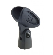 Konig & Meyer (K&M) 85035-000-55 эластичный держатель для микрофона, чёрный, 17-22 мм