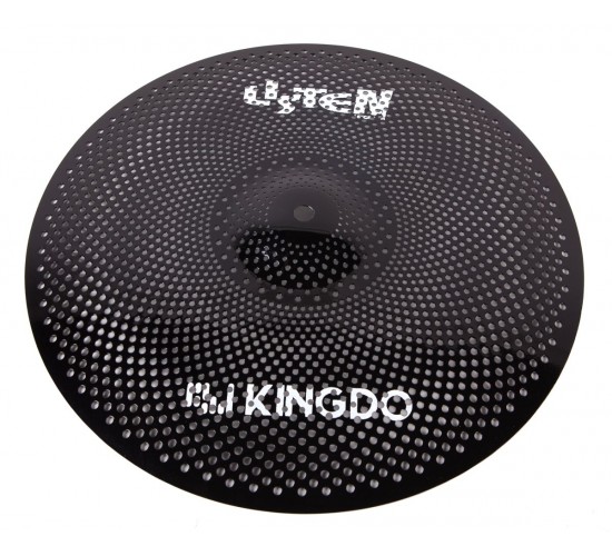 KingDo LISTEN SET 14«+16»+20" BLACK Комплект бесшумных барабанных сетчатых тарелок KingDo серии
