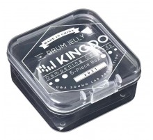 KingDo DRUM GEL Комплект из 6 прозрачных, гелевых демпферов для приглушения обертонов барабанов и та