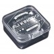 KingDo DRUM GEL Комплект из 6 прозрачных, гелевых демпферов для приглушения обертонов барабанов и та