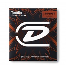 Dunlop RTT45105T Robert Trujillo Комплект струн для бас-гитары, Custom Medium, нерж.сталь, 45-105