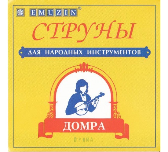 Emuzin ДП Комплект струн для домры прима, фосфорная бронза (Эмузин)