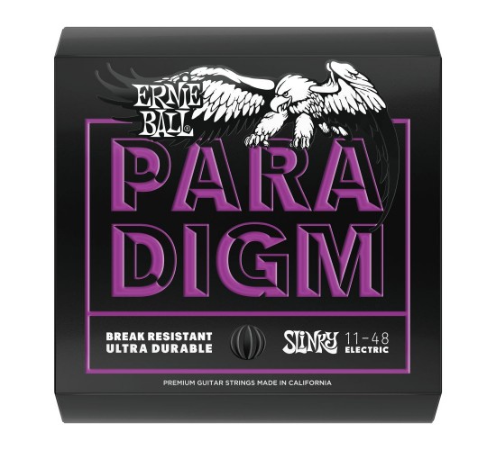 Ernie Ball 2020 Струны для электрогитары Paradigm Regular Slinky (11-14-18p-28-38-48)