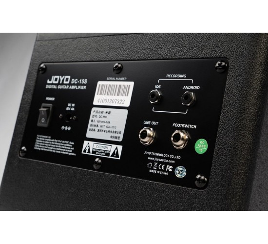Joyo DC-15S Комбоусилитель гитарный цифровой, 15 Вт