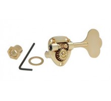 Gotoh GB-11W, vintage колки для бас-гитары, 4 в линию, позолота