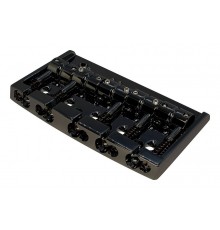 Gotoh 404SJ-5B, бридж басовый, 5-ти струнный, black (классический черный)
