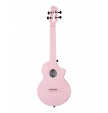 Foix SQ-U-PK Укулеле концертный, карбон, розовый, с чехлом