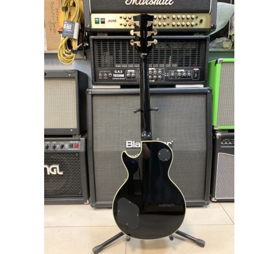 Grass Roots G-LP-60C Les Paul Custom электрогитара, цвет черный, Корея USED