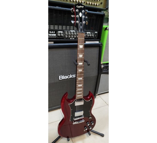 Epiphone SG 1966 Reissue G-400 электрогитара, цвет Cherry 2004 USED