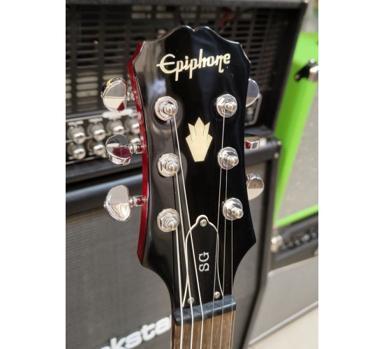 Epiphone SG 1966 Reissue G-400 электрогитара, цвет Cherry 2004 USED