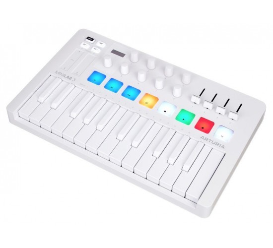Arturia MiniLAB 3 Alpine White MIDI-клавиатура