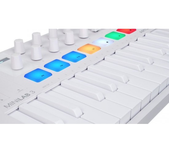 Arturia MiniLAB 3 Alpine White MIDI-клавиатура