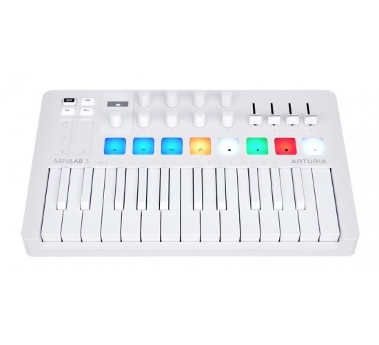 Arturia MiniLAB 3 Alpine White MIDI-клавиатура