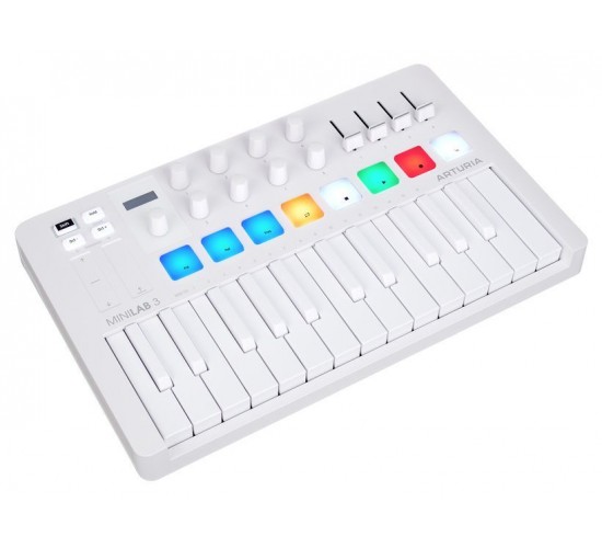 Arturia MiniLAB 3 Alpine White MIDI-клавиатура