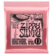 Ernie Ball 2217 струны для электрогитары Nickel Wound Zippy Slinky (7-36)