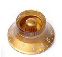 Hosco KG-160I Ручка потенциометра золотая, дюйм. размер