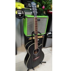 Sevillia IWC-235 MTBK TA трансакустическая гитара с вырезом, цвет черный