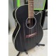 Sevillia IWC-235 MTBK TA трансакустическая гитара с вырезом, цвет черный