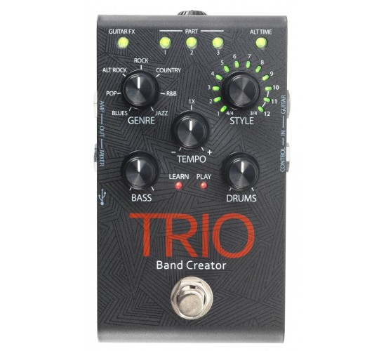Digitech Trio Band Creator гитарная педаль, автоаккомпаниатор, выставочный образец