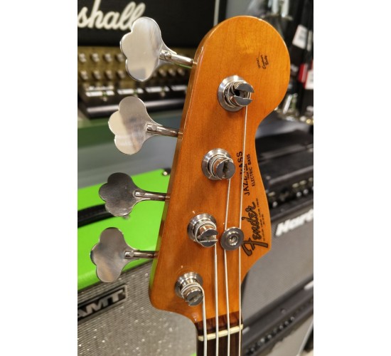 Fender American Vintage '62 Jazz Bass бас-гитара, черный, США, 1996 USED