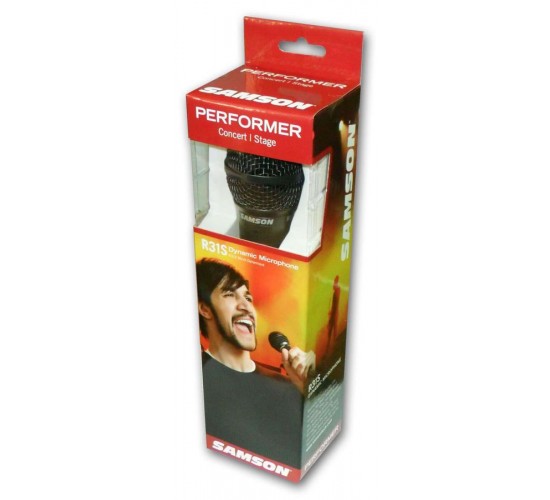 Samson CR31S Динамический кардиодный микрофон, 50-15000 Гц с выключателем