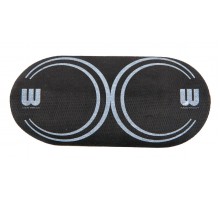 Williams WDPD-BK наклейка на бас-бочку, для двойной педали, черная