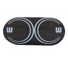Williams WDPD-BK наклейка на бас-бочку, для двойной педали, черная