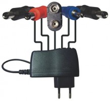 Behringer PSU-HSB-ALL 9V/1.7A сет. адаптер, совместим с педалями эффектов для гитары, баса, клавиш