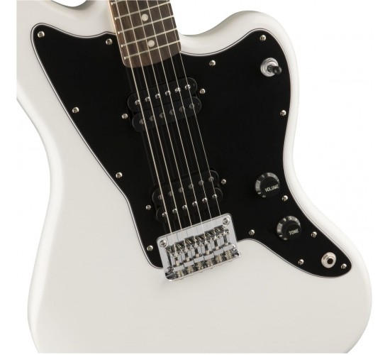 Fender Squier Affinity Jazzmaster HH электрогитара, цвет белый, выставочный образец