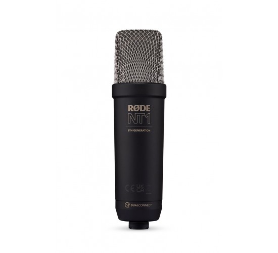 Rode NT1 5th Generation Black студийный микрофон с 1" конденсаторным капсюлем HF6