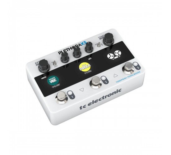 TC Electronic PLETHORA X3 гитарный процессор. Toneprint, UniTune, Mash, лупер, кабсим, 127 бордов
