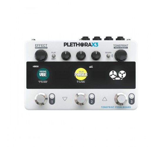 TC Electronic PLETHORA X3 гитарный процессор. Toneprint, UniTune, Mash, лупер, кабсим, 127 бордов