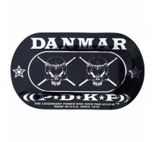 Danmar 210DKSK защитная накладка на пластик Skull, для двойных педалей
