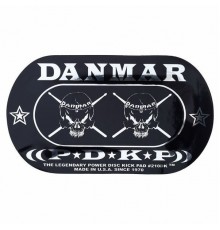 Danmar 210DKSK защитная накладка на пластик Skull, для двойных педалей