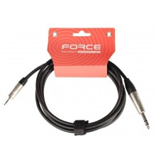 Force FLC-150/2 аудио шнур, stereo jack - mini stereo jack, 2 метра