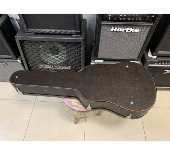 Yamaha FG-400M акустическая гитара, с кейсом, массив, Япония 1984 USED