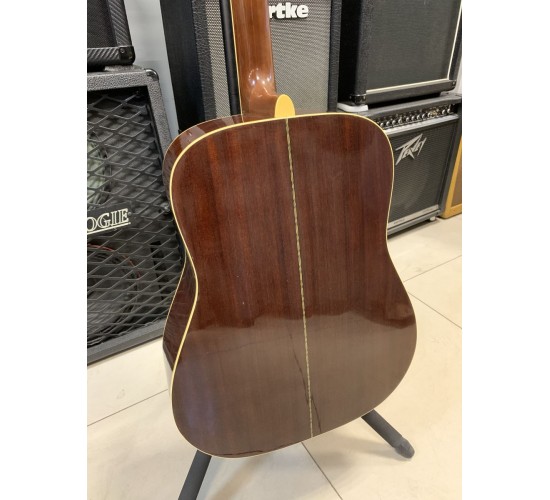 Yamaha FG-400M акустическая гитара, с кейсом, массив, Япония 1984 USED