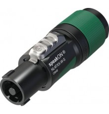 Neutrik NL4FXX-W-S кабельный разъём Speakon 4-контактный