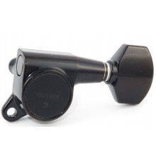 Gotoh SG381-07 колки, black (классический черный), 3+3