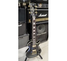 Grass Roots G-LP-60C Les Paul Custom электрогитара, цвет черный, Корея USED