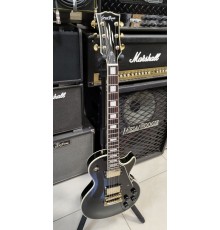 Grass Roots G-LP-60C Les Paul Custom электрогитара, цвет черный, Корея USED