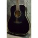 Yamaha FG-TA BL трансакустическая гитара, цвет черный