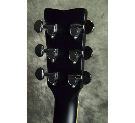 Yamaha FG-TA BL трансакустическая гитара, цвет черный