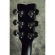 Yamaha FG-TA BL трансакустическая гитара, цвет черный