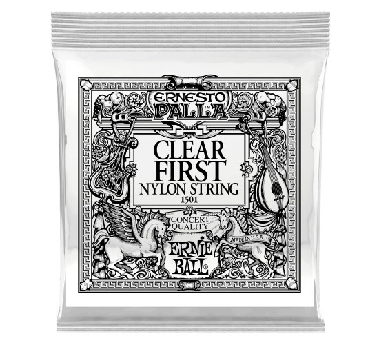 Ernie Ball 1501 1я струна для классической гитары. Нейлон, калибр .028
