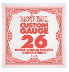 Ernie Ball 1126 струна для электро и акустических гитар. Никель, в оплётке, калибр .026