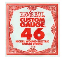 Ernie Ball 1146 струна для электро и акустических гитар. никель, в оплётке, калибр .046
