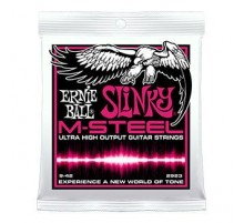 Ernie Ball 2923 струны для эл.гитары M-STEEL Super Slinky (9-11-16-24w-32-42)