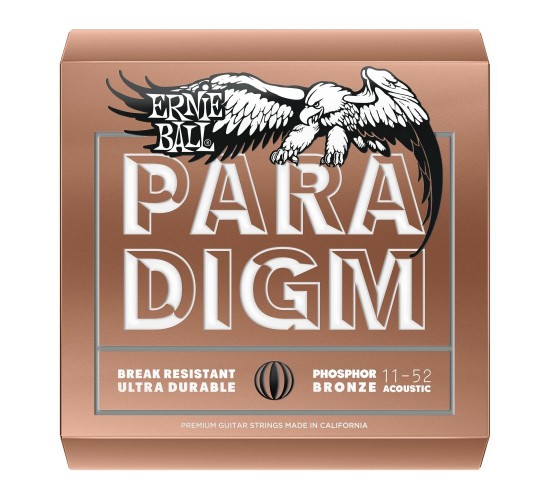 Ernie Ball 2078 струны для акуст.гитары Paradigm  (11-15-22w-30-42-52)